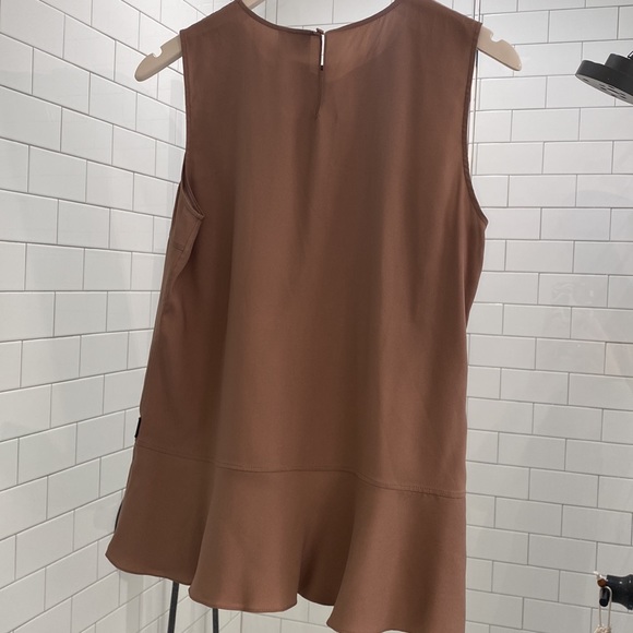 Brunello Cucinelli Silk peplum tank - Picture 3 of 10